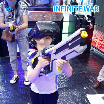 Orta Çağ İçin HTC Vive Kulaklıklı 2 Oyuncu 9D VR Çekim Simülatörü