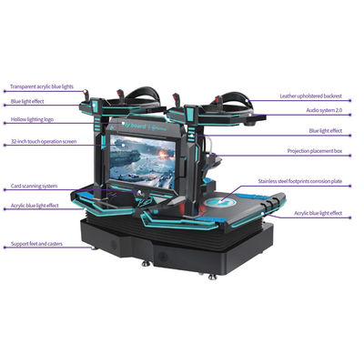 Entegre Stand Up Uçuş VR Simülatörü / 9D Sanal Gerçeklik Uçuş Simülatörü