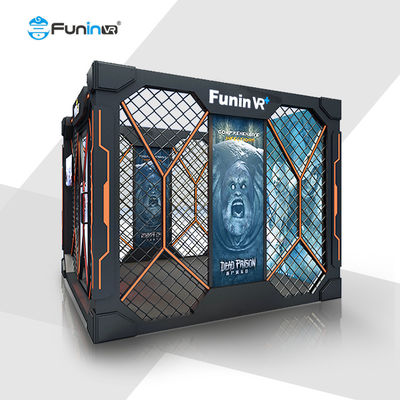 Anma yükü 600kg 9D VR Arcade Machine 4 Player VR Shooting Game Simulator