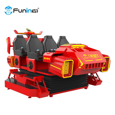 9d vr simülatörü oyun makinesi 6 Koltuklu Yarış 9d VR karanlık mars simülatörü