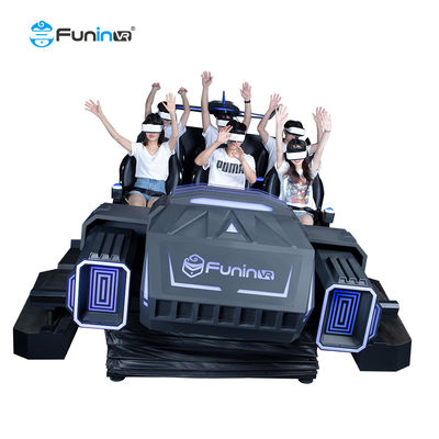 Zhuoyuan 9DVR Simülatörü 6Seats VR Dark mars Arcade Oyun Makinesi