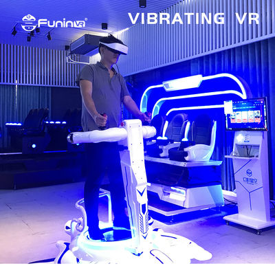 Etkileşimli 7d oyun 4d dinamik tiyatro 9d vr ayakta platform vr titreşim