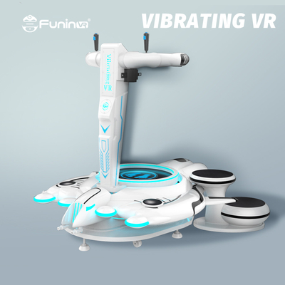 Jetonlu Titreşim 9D VR Simülatörü Kayak Sporu Karlı