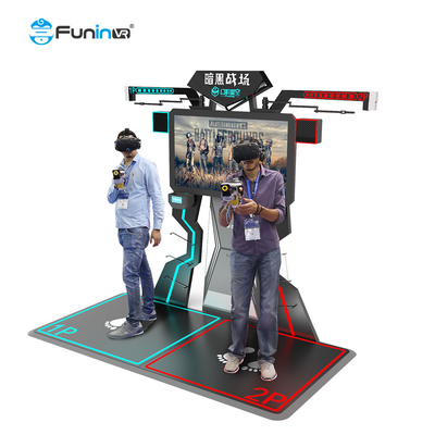 Çok Oyunculu 9D Sanal Gerçeklik Simülatörü FPS VR Walker Oyun Atış Makinesi