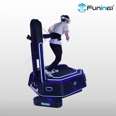 Kapalı Spor Oyun Makinesi Kat Walker Atış Simülatörü VR Koşu Bandı