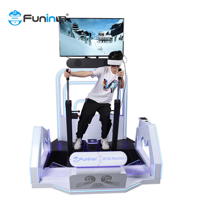 Eğlence Parkı Kayak Makinesi Simülatörü Kayak Oyun Makinesi Vr Kayak Simülatörü