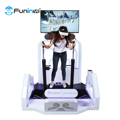 Eğlence Parkı Kayak Makinesi Simülatörü Kayak Oyun Makinesi Vr Kayak Simülatörü