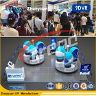 220v Sanal Gerçeklik Çift 9D VR Sinema Tek / Üçlü / Çift Yolcu CE