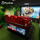 Eğlence Parkı için 3D Ekran Kapalı Ticari 5D Simülatör Sinema Ekipmanları