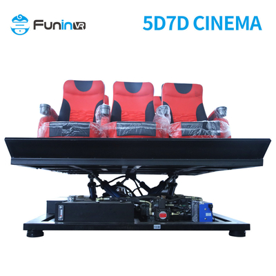 Maksimum Kapasite 500kg 5 boyutlu Sinema Salonu Dijital projeksiyonlu 5 boyutlu Sinema