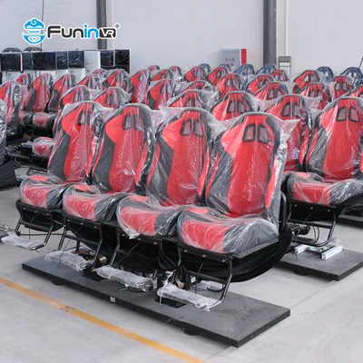 7D Filmler İçeriği VR Roller Coaster Yurtdışı Kurulum Teklifiyle Hidrolik Platform
