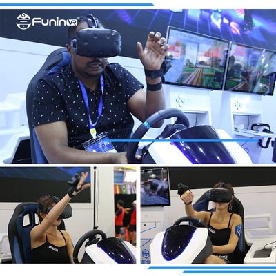 Güvenlik Standart VR Simülatörü 92 PC Oyunları ile 360 Derece Hareket / HD Etraf Ekranı