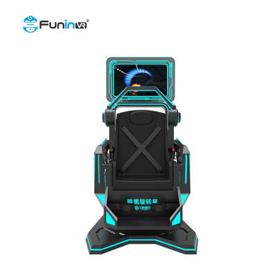 Dinamik Ekstrem Tema 360 Derece Dönüş Joystick Kontrolü ile çok oyunculu 9D VR Simülatörü