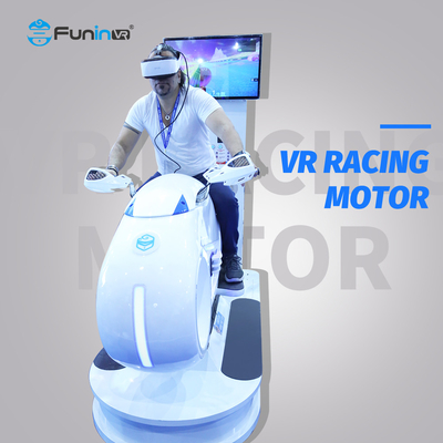 9D VR Yarış Moto Simülatörü HD Surround Ses ve 360 Derece Hareket