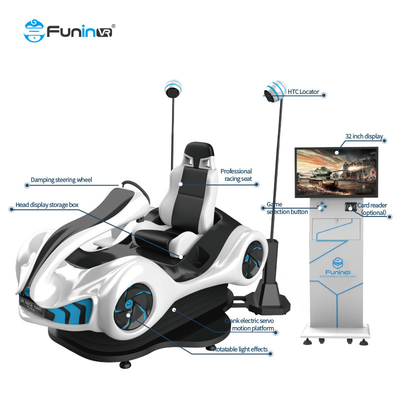 VR Yarış Kart Simülatörü Dinamik Aşırı Tema Deneyimi