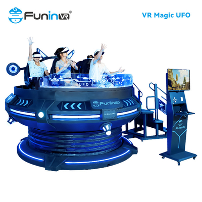 Macera 9D VR Simülatörü 360 Derece Dönüşüm Çok oyunculu 1.2KW