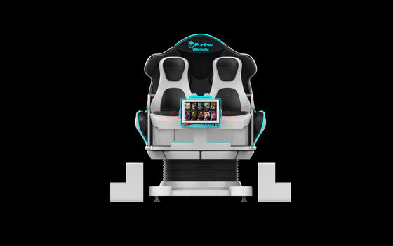 610kg Ağırlık Kapasitesi Immersive VR Deneyimi ve Joystick Denetleyicisi ile 9D VR Sandalye