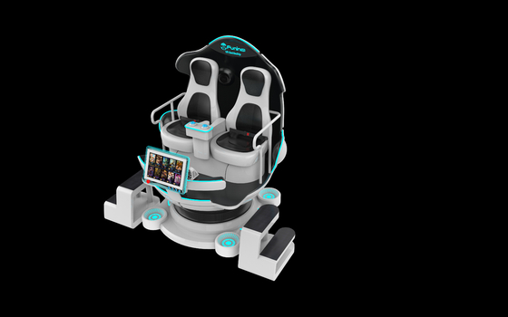 610kg Ağırlık Kapasitesi Immersive VR Deneyimi ve Joystick Denetleyicisi ile 9D VR Sandalye