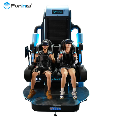 9D VR Sandalyesinin 360 derecelik dönmesi ve 55 inçlik ekranı ile sanal gerçekliğe dalın
