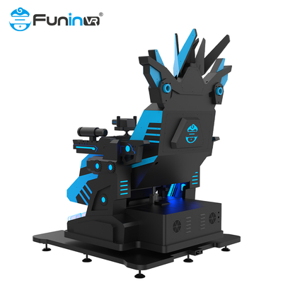 Devrimci VR Deneyimi Joystick Kontrolörü ile 9D VR Sandalye 360 Derece Dönüş