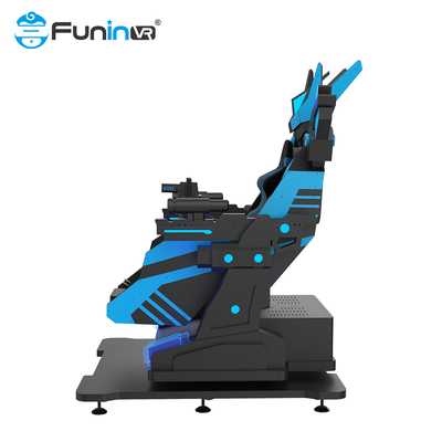 Devrimci VR Deneyimi Joystick Kontrolörü ile 9D VR Sandalye 360 Derece Dönüş