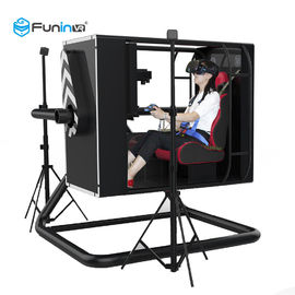 Uçuş Makinesi 9d VR 720 Derece Eğlence Parkı için joystick uçuş simülatörü