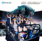 Eğlence Parkı için Hareket Sandalye 5D 6D 7D 9D Sinema Kino Ekipmanları