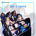 Sergi Mobil Kamyon Üzerinde 5D 7D Sinema / Eğlence Parkı Oyunları 5d Tiyatro Rider