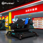 Tek Oyuncu Dinamik 9D Sanal Gerçeklik Simülatörü Arcade Araba Yarışı Oyun Makinesi