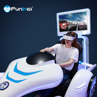 FuninVR 9d arcade oyun makinesi VR Araba Yarışı VR Mario kart Simülatörü beyaz