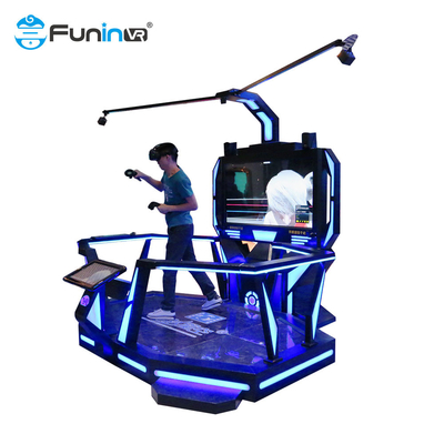 En İyi Etkileşim İstasyonu 9D Sanal Gerçeklik Beat Oyun Makinesi Siyahlı Mavi