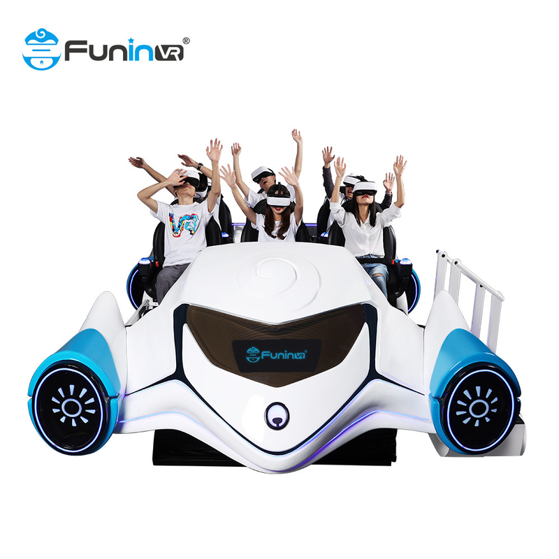 360 Roller Coaster 9D VR Simülatörü 6 Koltuk Hareket Koltuğu Sanal Gerçeklik Ekipmanı