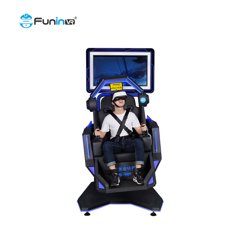 Çok oyunculu 9D VR Simülatörü 383KG Ağırlık Dinamik Ekstrem VR Platformu 360\u00b0 VR Kulaklığı 55 Inch