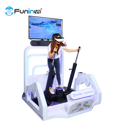 İnteraktif Eğlence Parkı Kapalı 9D Vr Oyun Makinesi Sanal Gerçeklik Kayak Simülatörü