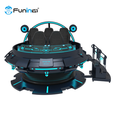 Arcade Tema Parkı 5 Koltuk 9D VR Sandalye Çocuklar İçin 360 Derece Oyun Simülatörü