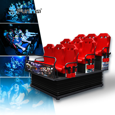 Eğlence Parkı için 3D Ekran Kapalı Ticari 5D Simülatör Sinema Ekipmanları