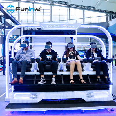 400KG Yük 9D VR Sinema Simülatörü, Etkileşimli Oynanış Yüksek Dayanıklılık Dinamik Koltuklar ile