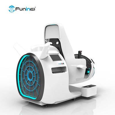 VR Shop Havaalanı için 360 Derece 9D VR Uçuş Simülatörü Kokpiti