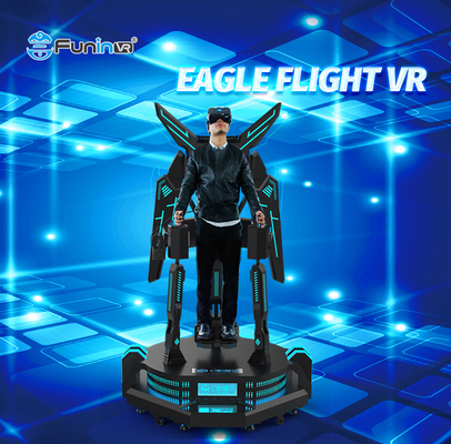 0.8kw Stand Up Flight VR Simulator Ultimate Platform Yüksek Hızlı Hareket
