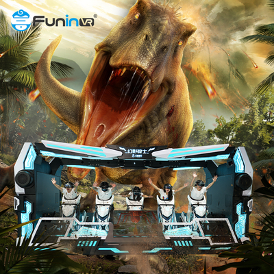 Dynamic Extreme Tema Platformunda 9D VR Dragon Rider 5 Koltuklu Simülatör ile Eğlence Geleceğini Deneyin