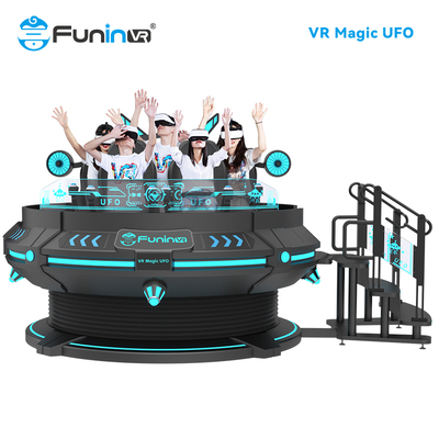 Eğlence İşinizi 6 Koltuklu 9D VR VR Sinema Voltajı 220V/2.4KW ve Bilgisayar I5 1650 8G 240G ile Geliştirin