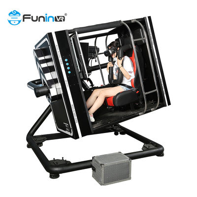 VR Tema Parkı Gezileri İçin 1 Oyuncu 720 Derece 9D VR Uçuş Simülatörü