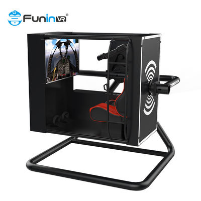 Çocuklar için 1 oyuncu 720 Derece VR Uçuş Simülatörleri 9d VR Oyun Makinesi