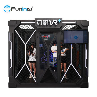 Çok Oyunculu VR Funin VR+ Silah Ekipmanları Arcade Center için 9D VR Atıcılık Oyun Makinesi