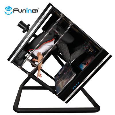 wholesale Elektrikli yeni bir deneyim 9d vr 720 derece uçuş simülatörü uçuş oyun makinesi