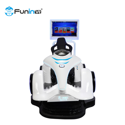 Sürükleyici Sanal Gerçeklik Yarışı Go Karts Araba Simülatörü Oyun Makinesi Çocuklar için VR