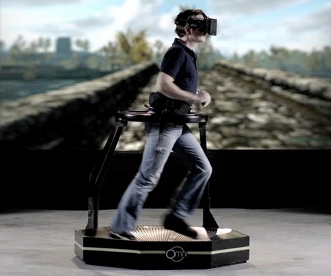 Kat VR Yürüyüş Simülatörü Odt Oyun Koşu Bandı 360 Sanal Gerçeklik Yürüyüş Platformu
