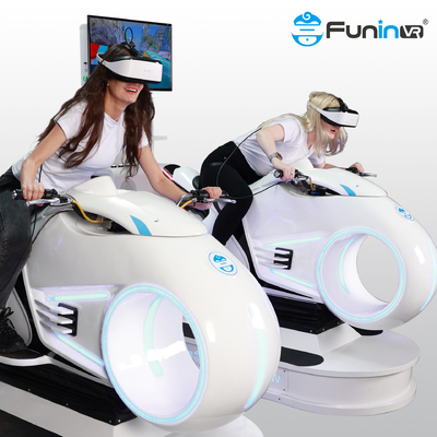 Sanal Gerçeklik Sürüş Simülatörü 9D VR Yarış Oyun Makinesi VR Motosiklet Sürüş Simülatörü